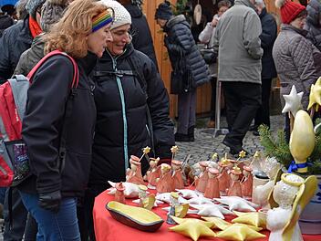 Hochwertig war das Angebot beim Nikolausmarkt der Hobbybastler.