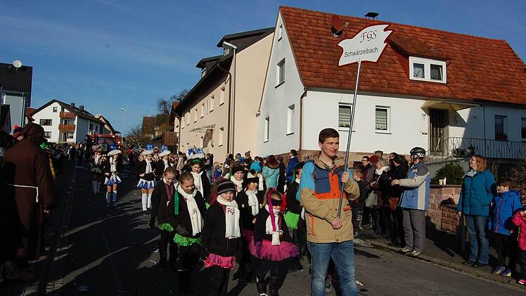 Faschingszug in Thulba  Foto: Günther Straub