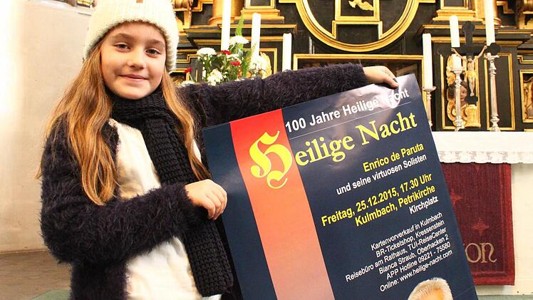 Die Engelsstimme der "Heiligen Nacht": Ronja Kull.  Foto: Jürgen Gärtner