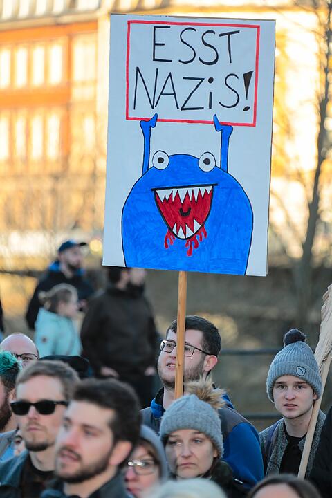 Fest der Demokratie, III. Weg und Anti-Nazi-Demonstrationen in Bamberg