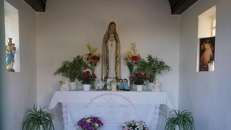 Der Verehrung der Muttergottes ist das Sandberger Kapellchen gewidmet. Foto: Marion Eckert