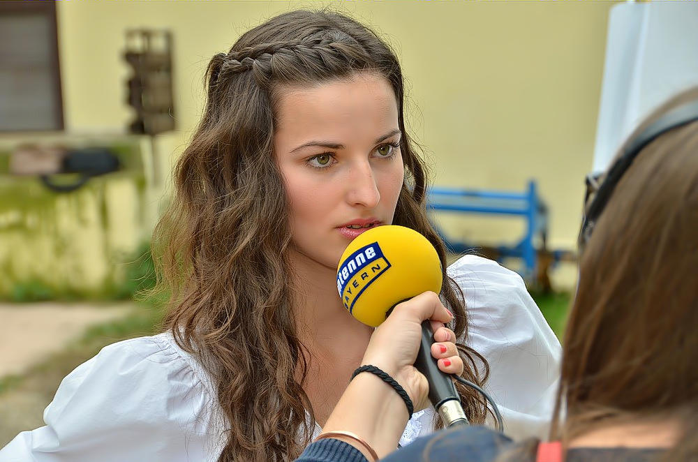 Presse Fotoshooting des Jungbauernkalenders 2013