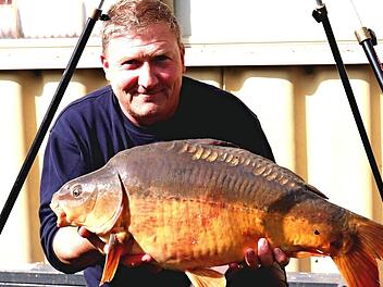 Thomas Höfner angelte den schwersten Karpfen. Foto: Johanna Blum