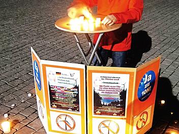 Die Lichterdemo Foto: privat