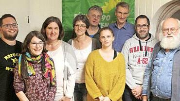 Vorstand des Kreisverbandes Coburg-Stadt (von links): Kevin Klüglein, Schriftführerin Theresa Scholz (neu), Beisitzerin Stephy Beck (neu), Kassiererin Ina Sinterhauf, Beisitzer Florian von Deimling (neu), Beisitzerin Ramona Stegner (neu), Michael Dorant, Beisitzer Stephan Engels und Karl-Heinz Lipp  Foto: privat