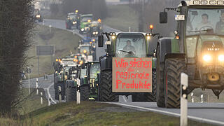Bauerndemo... auf dem Weg nach Nürnberg Bauerndemo... auf dem Weg nach Nürnberg