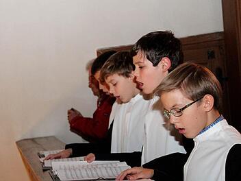 Kleine Solisten beim Konzert