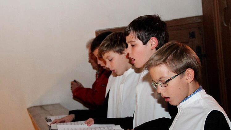 Kleine Solisten beim Konzert