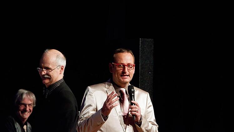 Impressionen von Volker Heißmanns Gastspiel im Coburger Kongresshaus.Foto: Jochen Berger