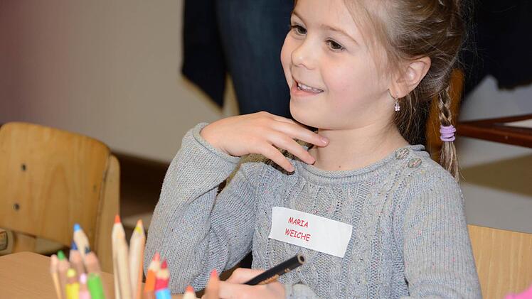 "Schule spielen" in der Theodor-Heublein-Grundschule Melkendorf  Foto: Dagmar Besand