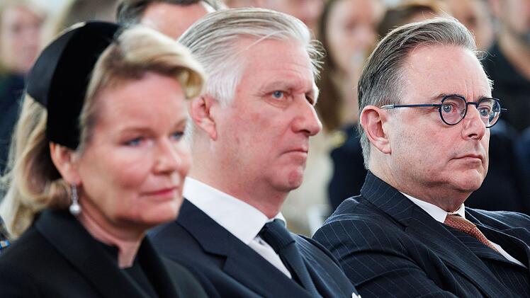 Gedenken an die Anschl&auml;ge in Belgien