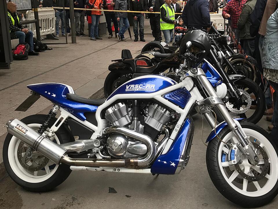 Harley-Davidson-Treffen in Hamburg
