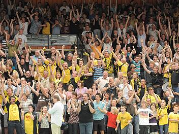 Coburg steht ein großes Handball-Fest bevor: Der Erstligist Eisenach trägt am Mittwoch sein Heimspiel gegen Hamburg in der HUK-Arena aus.  Foto: CT-Archiv/Hagen Lehmann