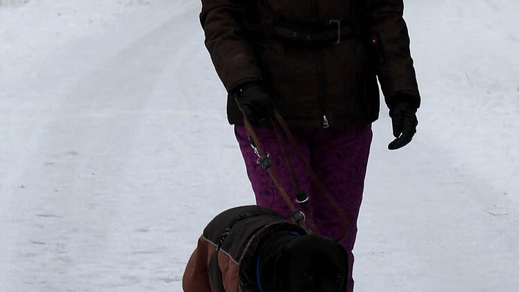 Nicolette Porsch mit Hund Louis