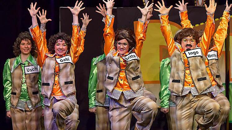 Tolle Show der "Besenbinder" aus Röttenbach Foto: Albert Höchstädter