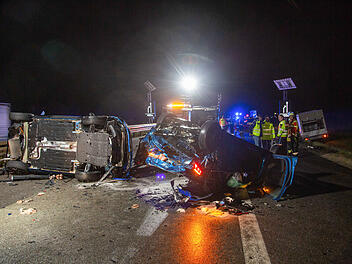 Heftiger Unfall auf A3 in der Oberpfalz