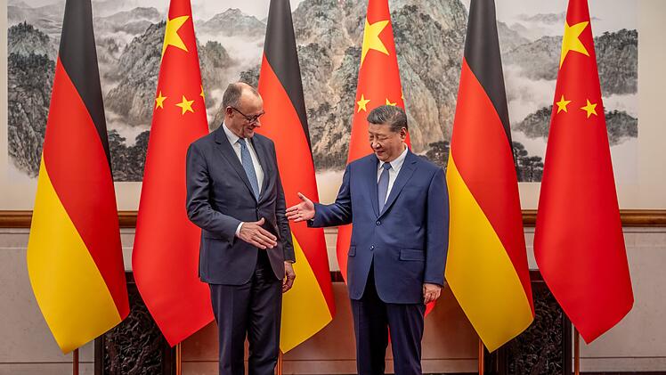 Bundeskanzler Friedrich Merz besucht China