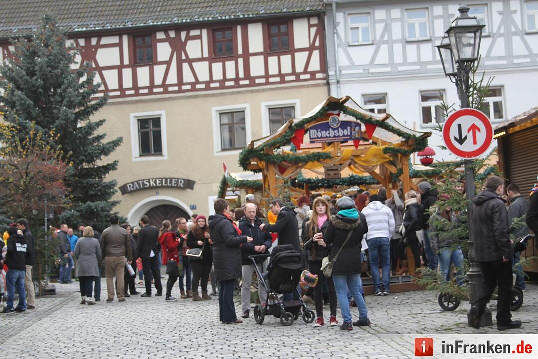Frühschoppen zu Weihnachten in Kulmbach