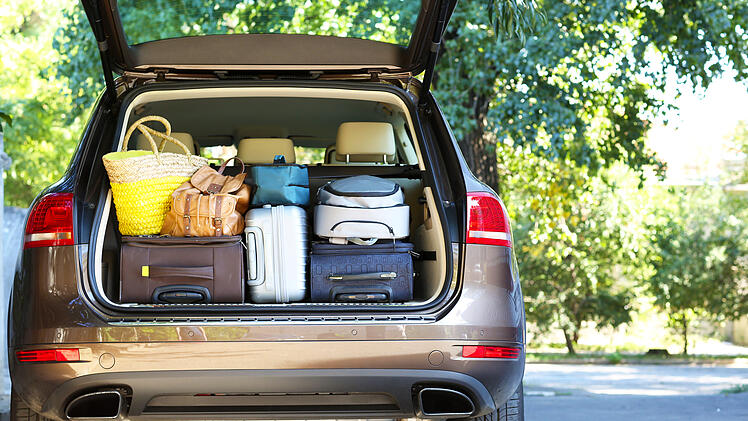 Auto, Urlaub, Check, Kofferraum, Gepäck, checkliste