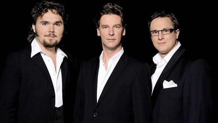 Die jungen Tenöre Ilja Martin, Hans Hitzeroth und Hubert Schmid zeigen seit vielen Jahren erfolgreich, wie Opernstimmen auf unterhaltsame Weise die Herzen ihrer Zuhörer bewegen. Foto: eventim