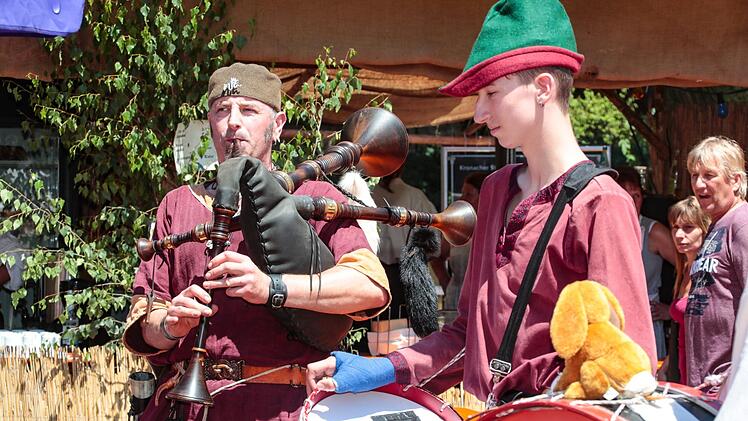 Impressionen vom Stadtspektakel in Kronach. Foto: Matthias Hoch