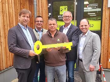 Landkreis Forchheim: Wildpark Hundshaupten erh&auml;lt neues Sozialgeb&auml;ude