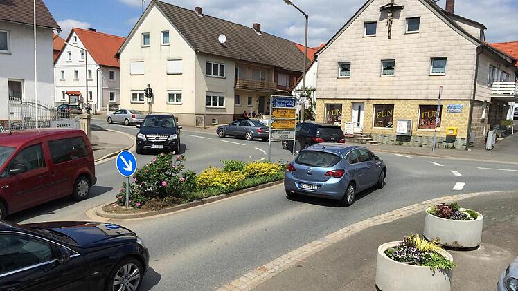 Die Ortsdurchfahrt Gosberg Foto: Johannes Heinlein