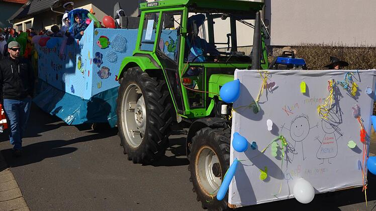 Faschingsumzug des Premicher Vereinsrings. Foto: Peter Rauch