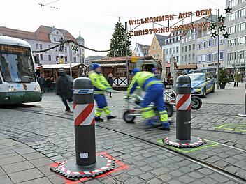 Poller am Augsburger Christkindlesmarkt