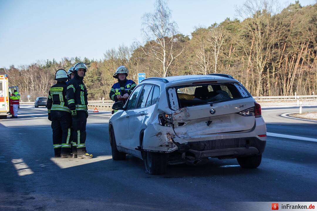 Serienunfall auf A3 bei Heßdorf -zwei Frauen verletzt