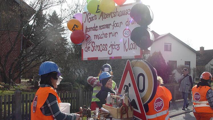 Faschingsumzug in Poppenroth.  Foto: Wolfgang Wimmel
