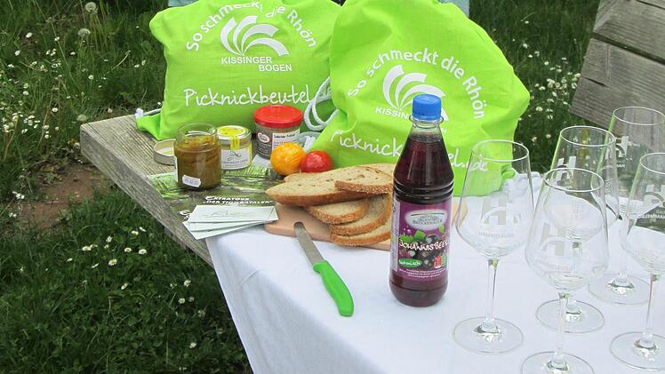 Was der Gaumen begehrt beinhaltet der Picknickbeutel, der auch individuell ausgestattet werden kann. Für die Initiatoren und Anbieter ein weiterer Baustein im Tourismusprogramm.