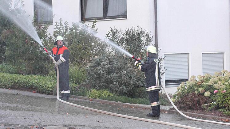 Feuerwehr-Großalarm in Steinbach Foto: Andreas Brandl