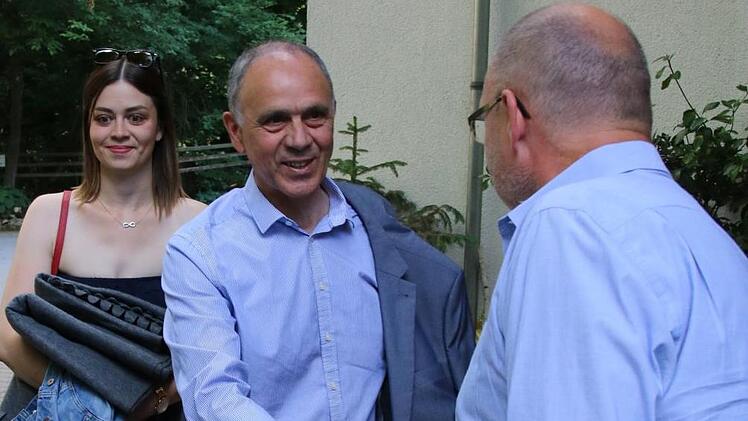 Begrüßung der Gäste. Foto: Jürgen Gärtner