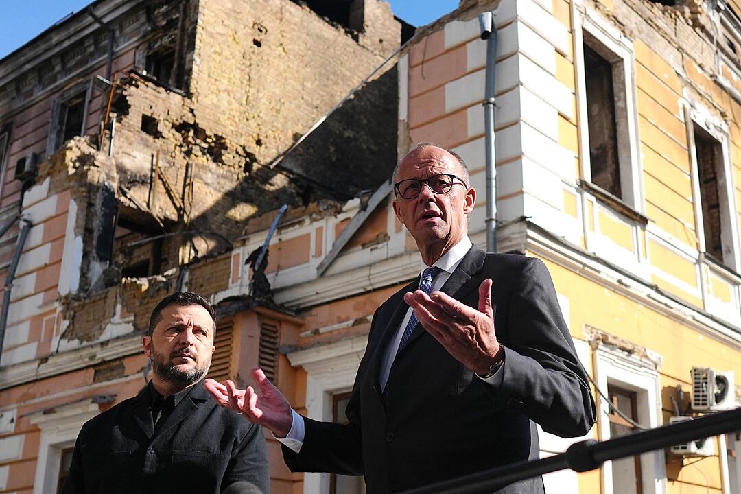 Bundeskanzler Merz reist in die Ukraine