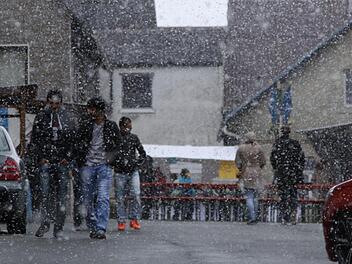 Der Georgimarkt in Presseck hat zwar eine lange Tradition, leidet aber unter anderem an den unwägbaren und meist schlechten Witterungsverhältnissen um den 24. April im Oberland.Archiv/Klaus Klaschka