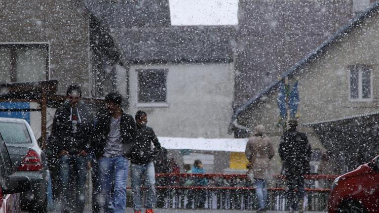 Der Georgimarkt in Presseck hat zwar eine lange Tradition, leidet aber unter anderem an den unwägbaren und meist schlechten Witterungsverhältnissen um den 24. April im Oberland.Archiv/Klaus Klaschka