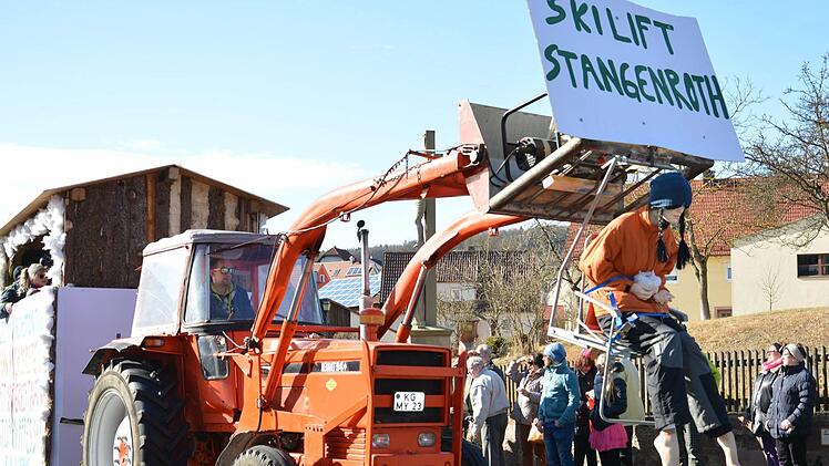 Faschingsumzug in Katzenbach und Lauter. Foto: Björn Hein