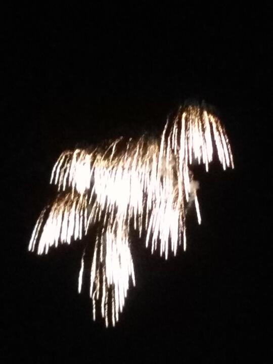 Brillantfeuerwerk zum Kronacher Freischießen