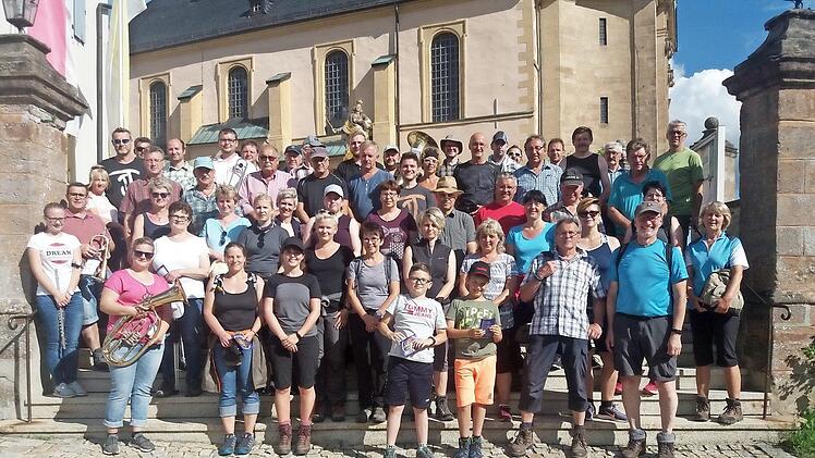 Erneut begab sich eine Pilgergruppe auf den Weg zum beschaulichen Gnadenort "Marienweiher".  Foto: pr