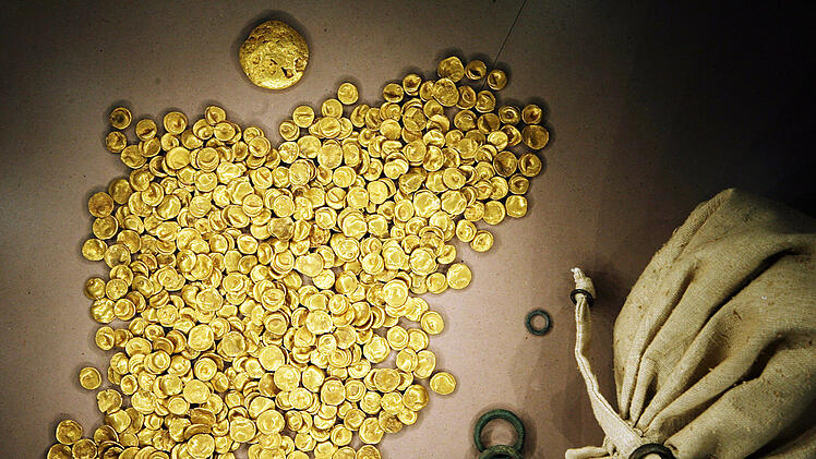 Goldschatz in Manchinger Keltenmuseum