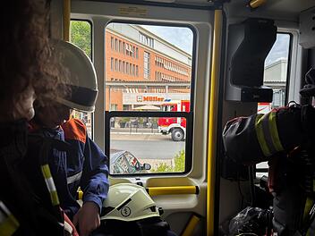 Supermarkt in Spardorf evakuiert - Gas-Alarm f&uuml;r Feuerwehr