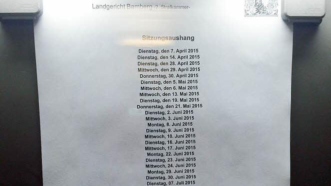 Termine noch bis Ende September