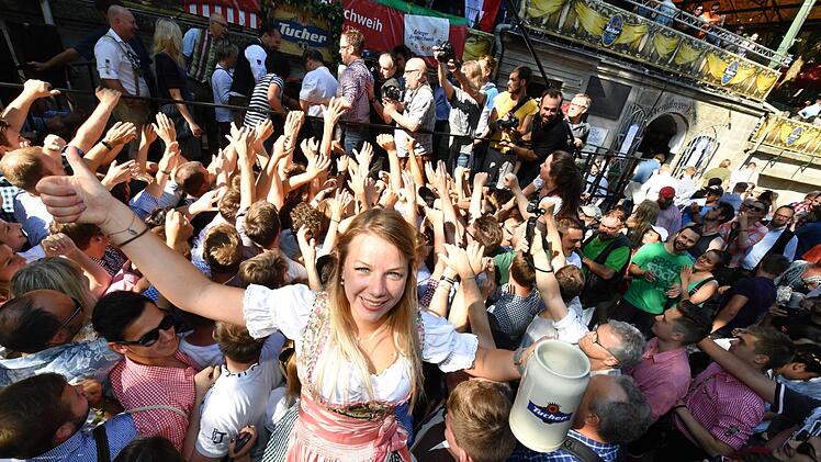 Anstich zur Bergkirchweih 2017 Foto: Ronald Rinklef