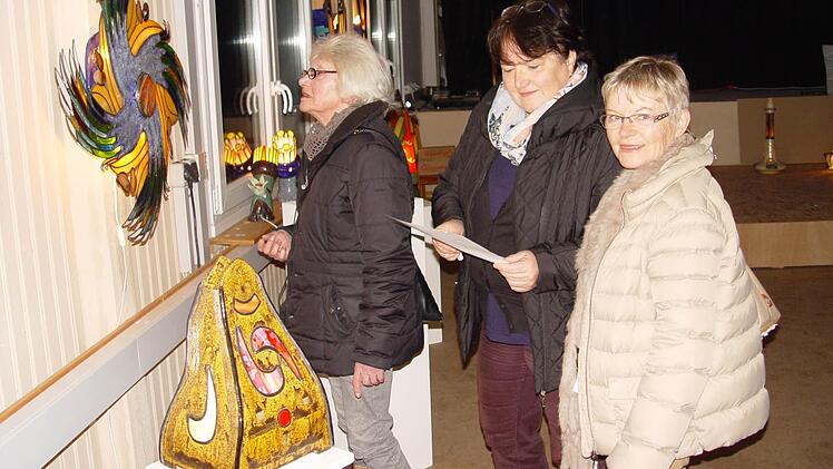 Neujahrsempfang des Vereins Kunsthaus e.V. und Ausstellung Günter Weber. Foto: Brigitta Kempe-Wolf