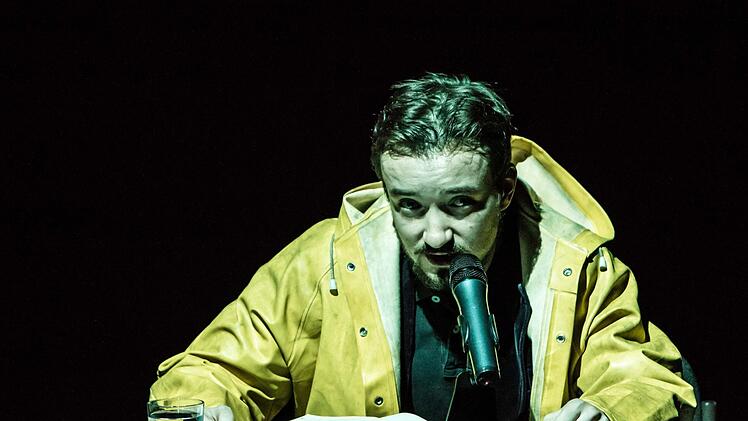 Freistaat Coburg" in der Reithalle: neue Mitglieder des Schauspiel-Ensembles stellen sich vor: Thomas Kaschel.Foto: Jochen Berger