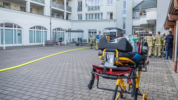 Brand in Bamberg: Eine Person im Krankenhaus