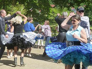 Passend zum Motto "Country und Western" wird beim Burkardrother Marktfest am 12. Mai Squaredance zu sehen sein.  Foto: privat