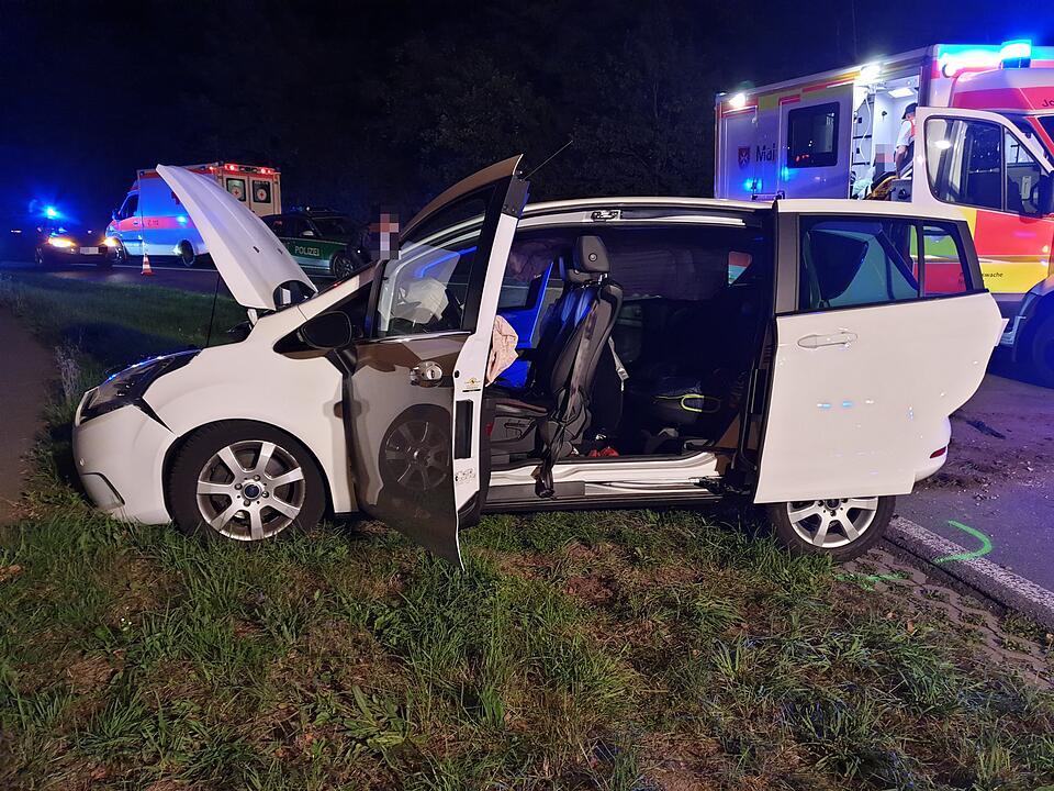 Vier Schwerverletzte bei Unfall nahe Wendelstein