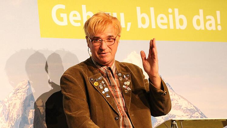Wolfgang Krebs kämpft als Schorsch Scheberl gegen die Landflucht in Bayern.